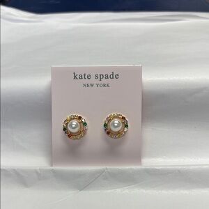 Kate Spade Pearl and Gemstone Earrings KS-73
